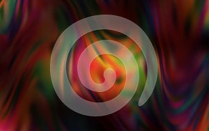 Dark Brown vector blurred template.