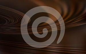 Dark Brown vector template with wry lines.