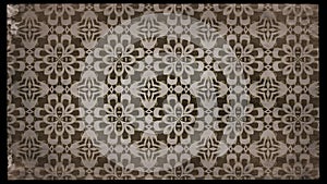 Dark Brown Vintage Ornament Background Pattern Graphic