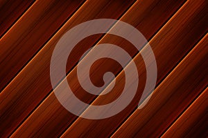 Dark brown wooden planks