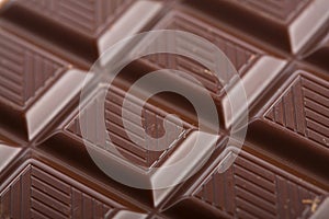 Dark chocolate block background