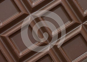 Dark chocolate block background