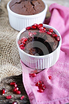 Dark Chocolate and coffee soft centre mud cake