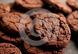 Dark chocolate cookie