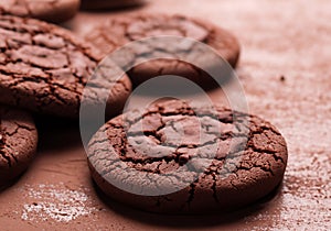 Dark chocolate cookie