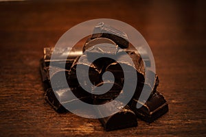 Dark Chocolate Peanut Hard Texture
