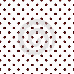 Dark circles on a light background seamless vector pattern