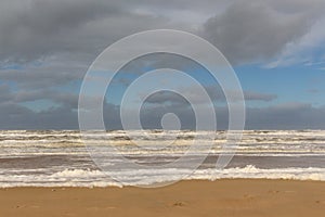 Dark clouds Egmond aan Zee, The Netherlands