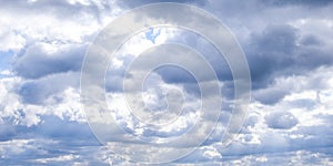 Dark clouds sky - stormy weather cloudscape, Light in the Dark and Dramatic Storm Clouds background