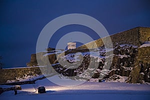 Dark and cold at fredriksten fortress (over-dragon)