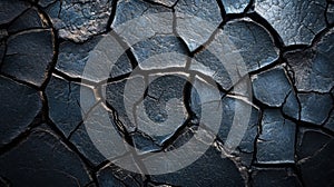 Dark Cracked Earth Texture Background Image