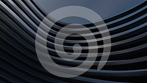 Dark crankle exterior black abstract geometric circles and line background