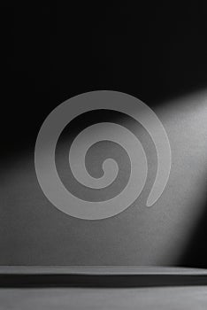 Dark Dramatic Background Mockup, Minimal Template for Posters and Product Display