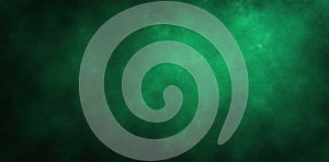 Dark emerald grunge background, black vignette , worn, illustration, grunge