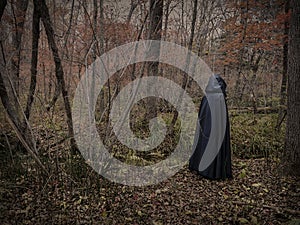 Dark figure in the forest 3