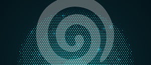 Dark Futuristic Cyber Hexagon Background