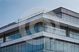 Dark Generic Modern Office Building