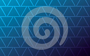 Dark geometric background triangle blue