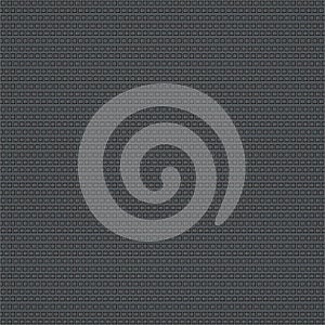 Seamless Dark Geometric Square Grid Pattern Background.