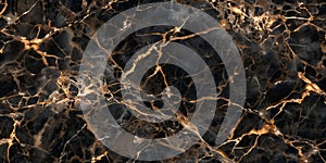 Dark glossy marble texture, seamless repeat pattern AI-Created Content, tile, stone