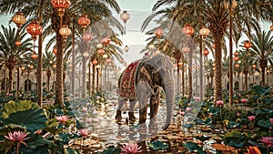 Dark Gold Organic Texture