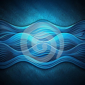 Dark grainy background, waves wallpaper design