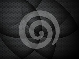 Dark gray abstract mosaic background for computer