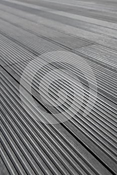 Dark gray or anthtacite wpc material composite deck for the construction of terraces