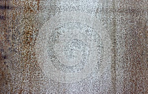 Dark gray and brown old rusty grunge metal textured background.