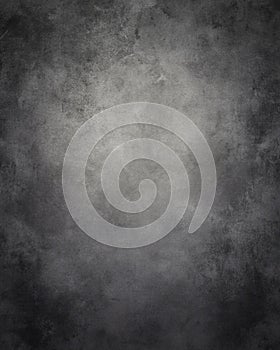 Dark Gray Grunge Concrete Wall Texture with Subtle Cracks