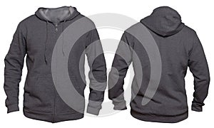 Dark Gray Hoodie Mock up