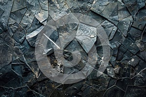 Dark Gray Stone Wall Texture