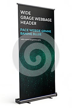 Dark green blue grainy gradient background photo