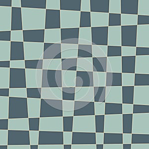 The Dark Green Checkerboard Pattern Background Template