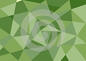 Dark green pastel color polygon background