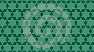 Dark Green Seamless Stars Pattern Vector Image