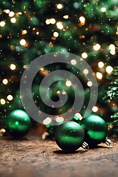 Dark green themed christmas wallpaper, xmas background