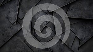 Abstract Dark Geometric Pattern Good Resolution Stock Photo