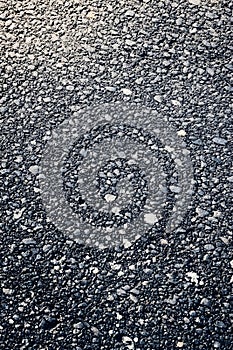 Dark Grey Asphalt Texture Top View Rough Surface Background