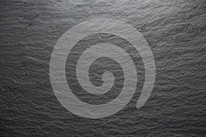 Dark grey black slate background or texture