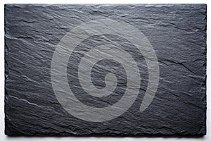 Dark grey black slate background or texture photo