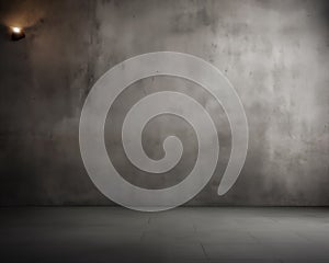 Dark grey concrete wall texture studio backdrop