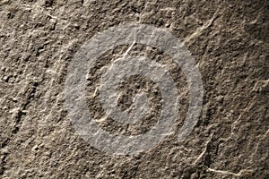 Dark grey slate background texture.