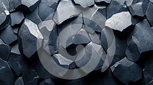 Dark grey stone wall texture background