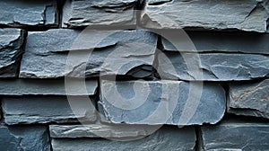 Dark Grey Stone Wall Texture Background