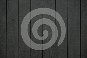 Dark grey wooden fence background texture