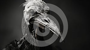 Dark And Gritty Portrait Of Vultures By Leitinc W