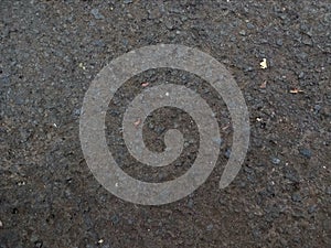 Dark Ground Asphalt Road Texture