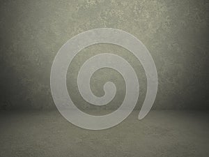 Dark grunge empty interior