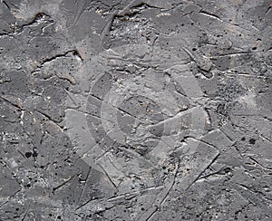 Dark grunge textured background, Cracked stone wall